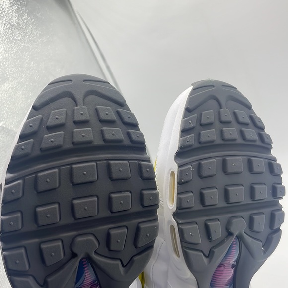 Men’s Nike AirMax 95 Blue/Purple/Yellow/White DC1862-100 USED Size 11.5 - Picture 11 of 11